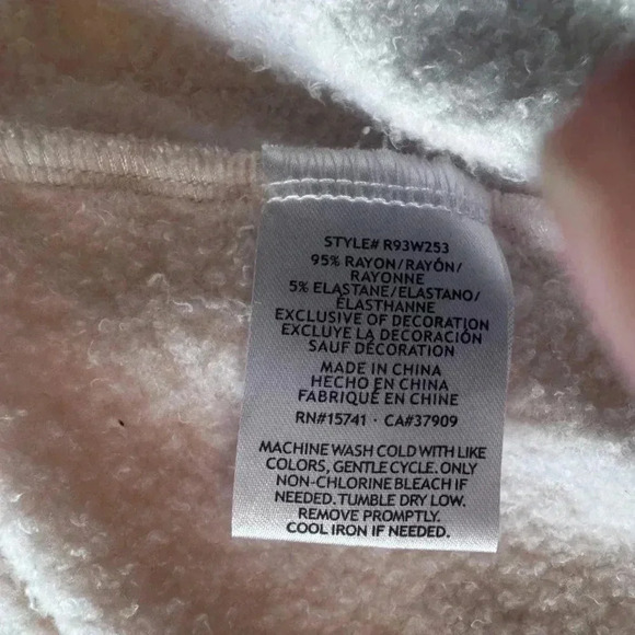Magnolia Sleep Robe  Blush Pink Soft Robe Tie Front - Picture 12 of 13